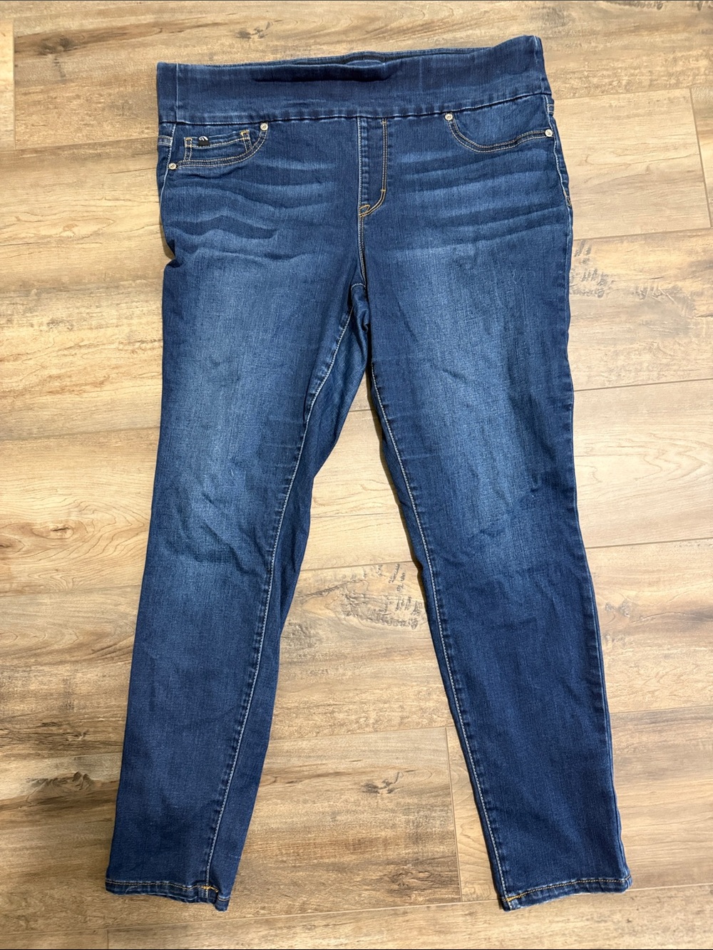 Jordache Dark Blue Stretch Denim Jeggings